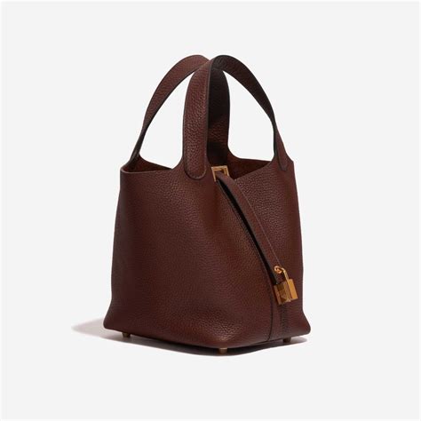 hermes picotin 18 rouge sellier|hermes picotin top.